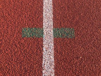 Full frame shot of sports track