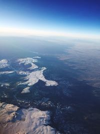 Aerial view of landscape