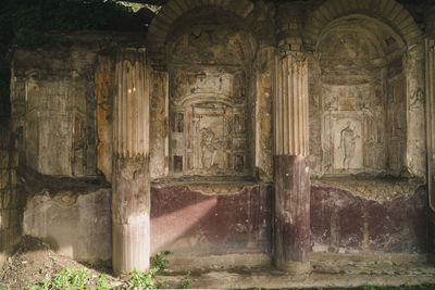 Entrance of old building