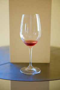 Close-up of wineglass