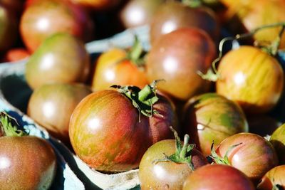 Full frame shot of fruits