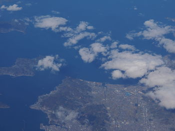 Low angle view of mountain against sky