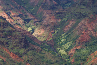 High angle view of landscape