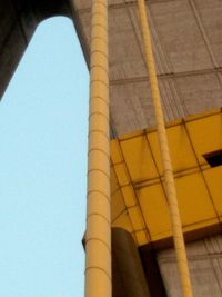 Low angle view of columns
