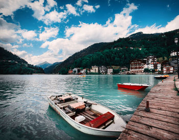 Alleghe lake - dolomiti - italy 