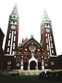 Low angle view of church