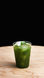 Close-up of drink on table