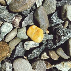 Full frame shot of pebbles