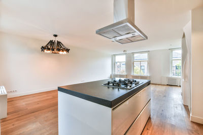 Interior of modern kitchen