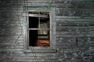 Abandoned window