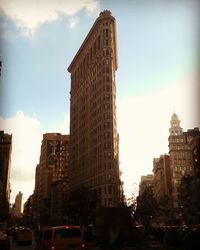 Panoramic view of city against sky