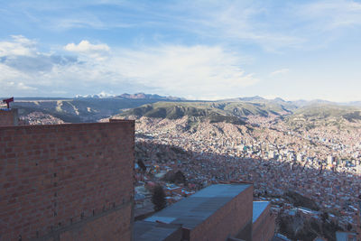 View of cityscape against sky