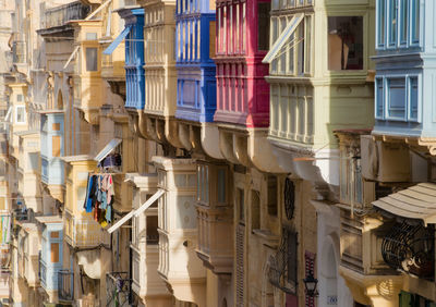 View of residential buildings