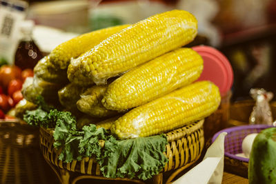 Close-up of corn