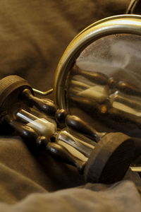Close-up of food on table