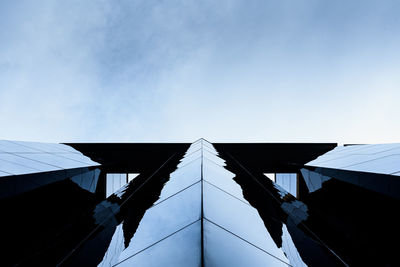 Low angle view of building against sky