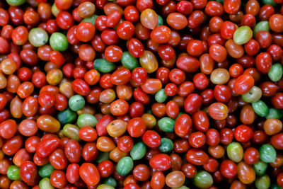 Full frame shot of tomatoes