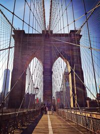 Bridge against sky