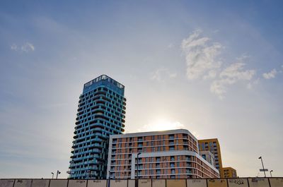 Low angle view of building against sky