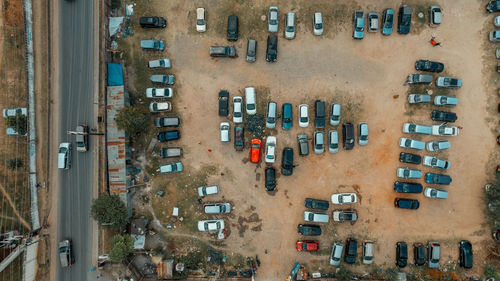 Aerial view of dar es salaam, tanzania