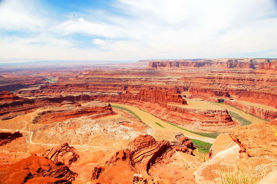 Aerial view of landscape