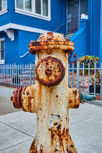 Close-up of rusty metal