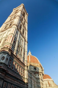  the bell tower of  florence cathedral 