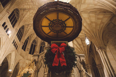 People in traditional building