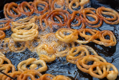 Full frame shot of cookies