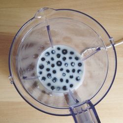 High angle view of water