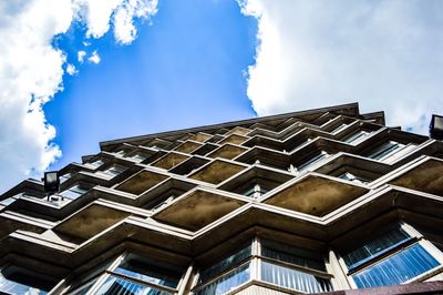 Low angle view of building against sky