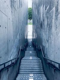 Narrow alley amidst buildings in city