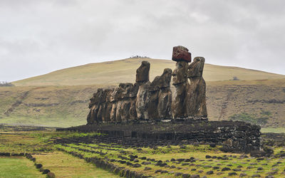 Ahu tongariki easter island raps nui