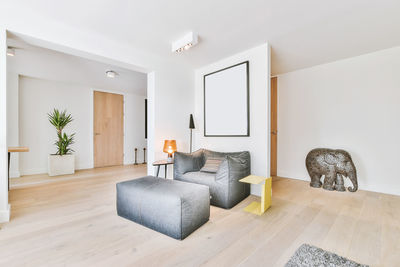 View of sofa and table in living room