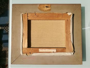 Close-up view of floral pattern