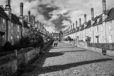 Panoramic view of city against sky