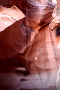 Close-up of rock formation