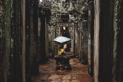 Sculpture at angkor wat