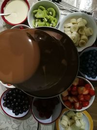 Close-up of fruits in bowl