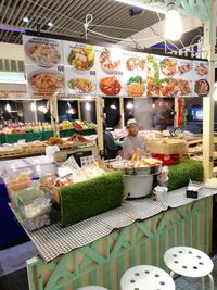 Vegetables for sale in market