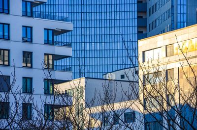 Low angle view of modern building
