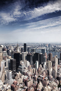 Aerial view of a city