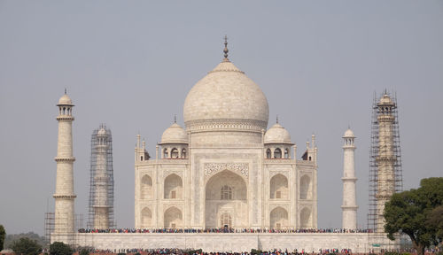 Taj mahal, crown of palaces in agra, uttar pradesh, india