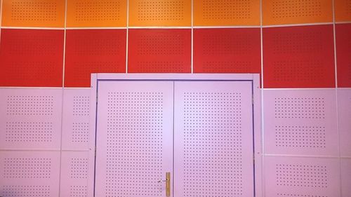 Detail shot of red background