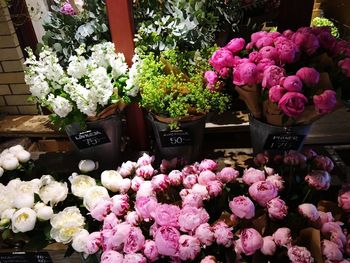 Close-up of flowers bouquet