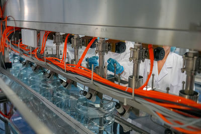 Close-up of machinery