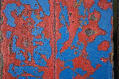 Full frame shot of weathered wall