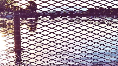 Full frame shot of chainlink fence