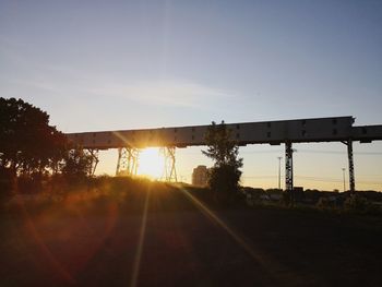 Scenic view of sunset