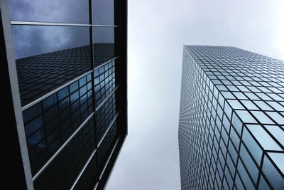 Low angle view of modern building